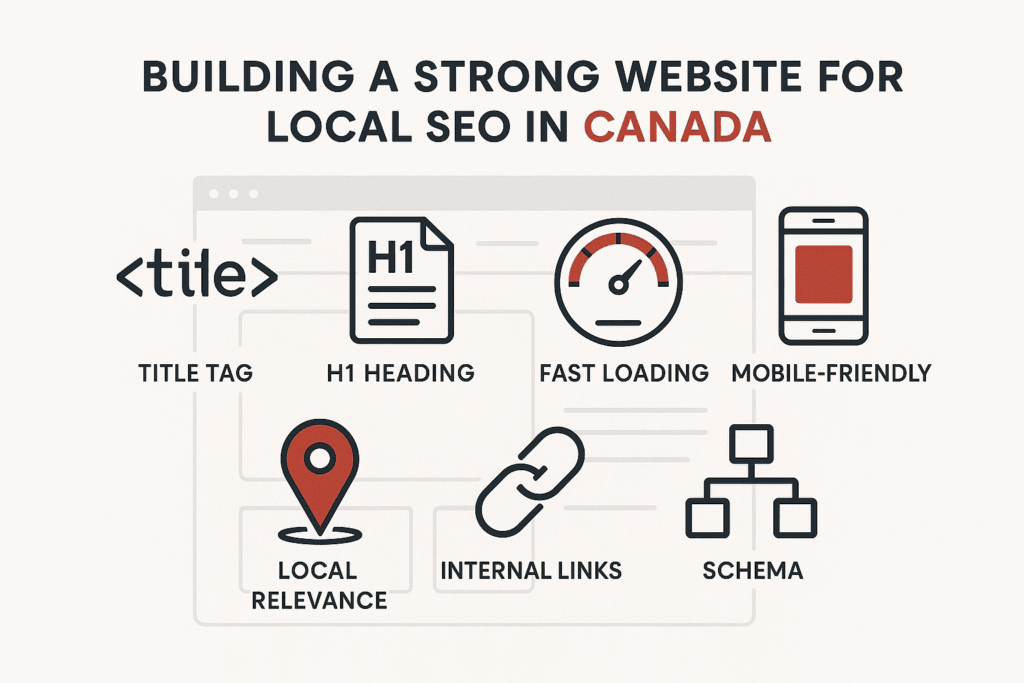 website local structure
