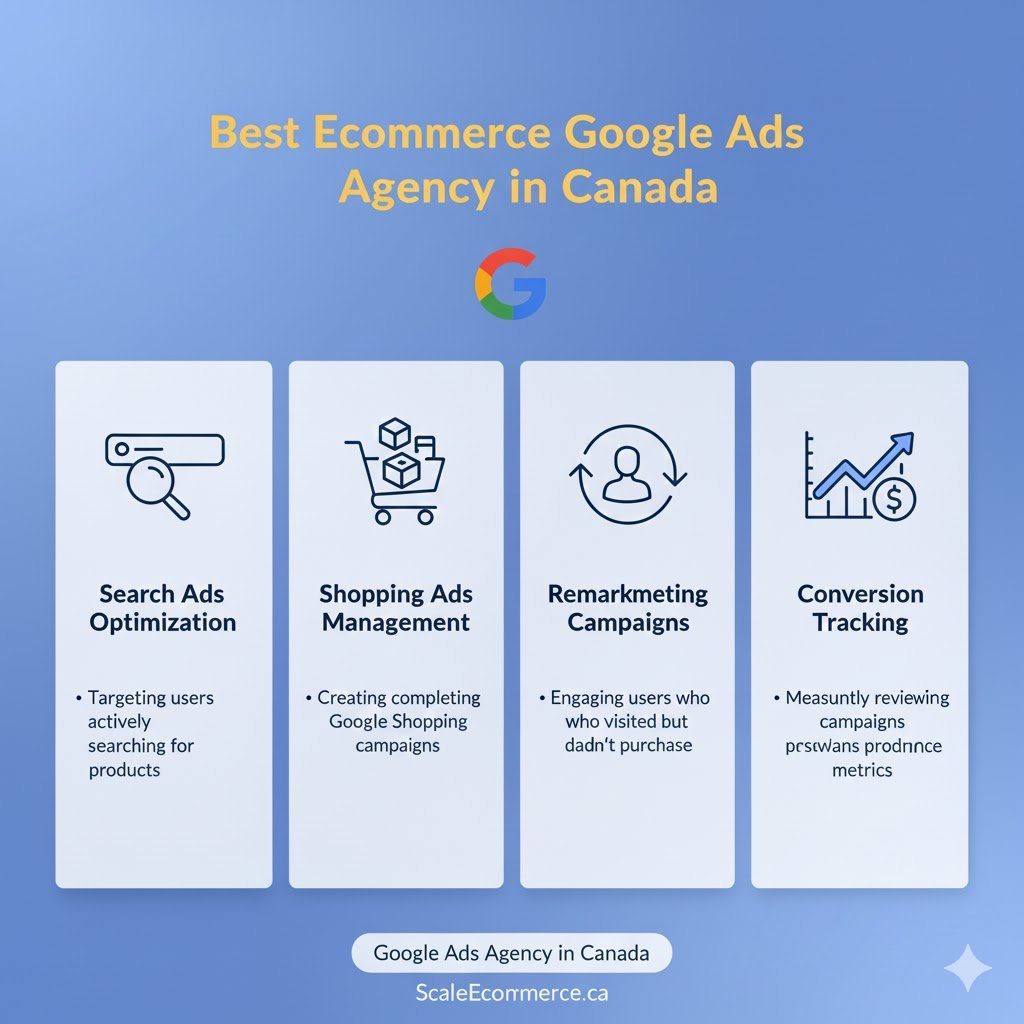 Best Ecommerce Google Ads Agency in Canada